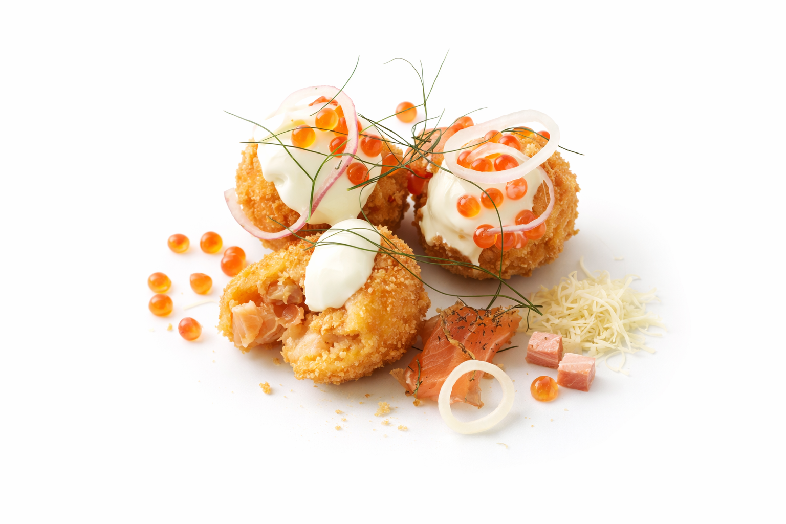 Zalm Dille Kroket De Luks