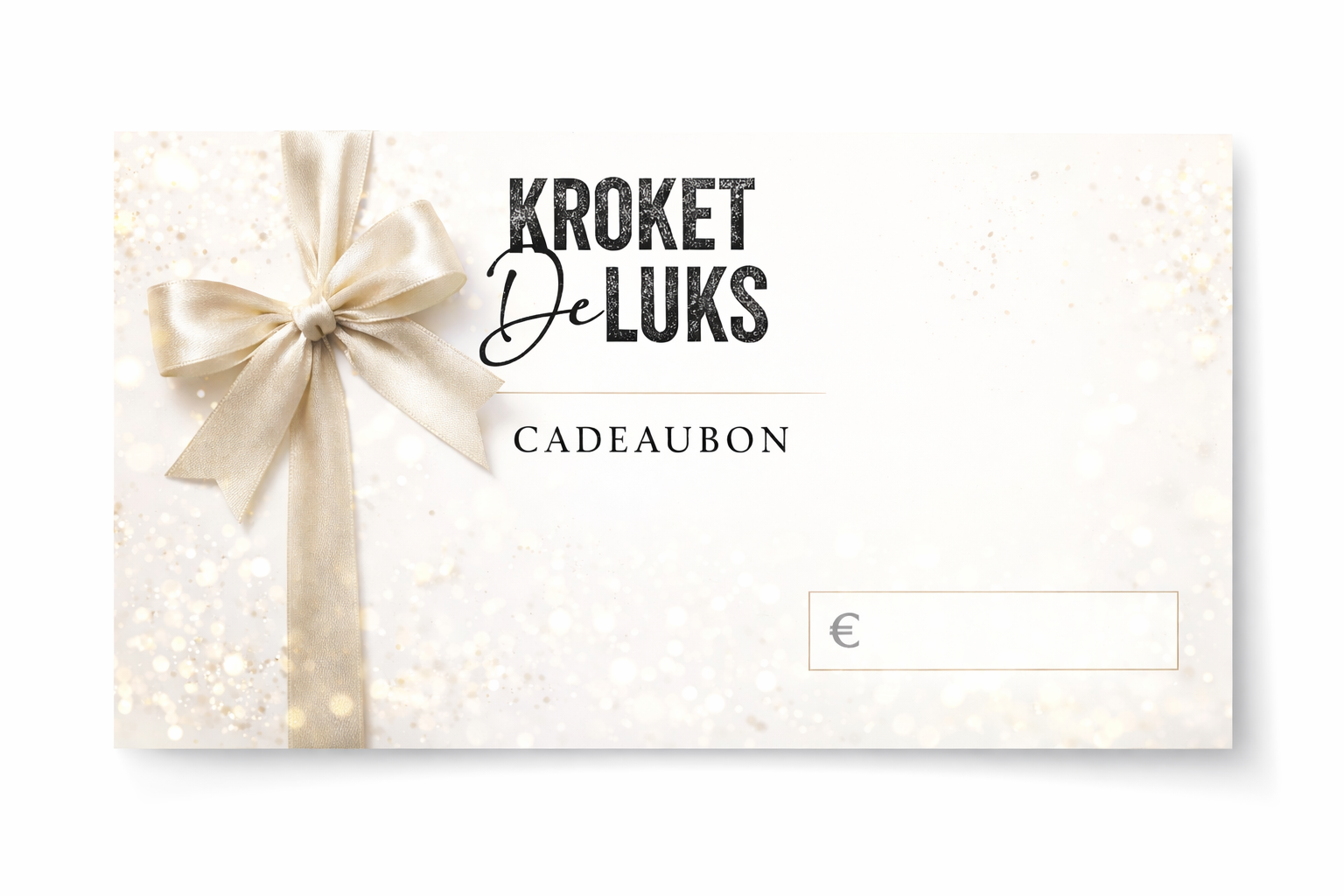 Kroket De Luks Cadeaubon