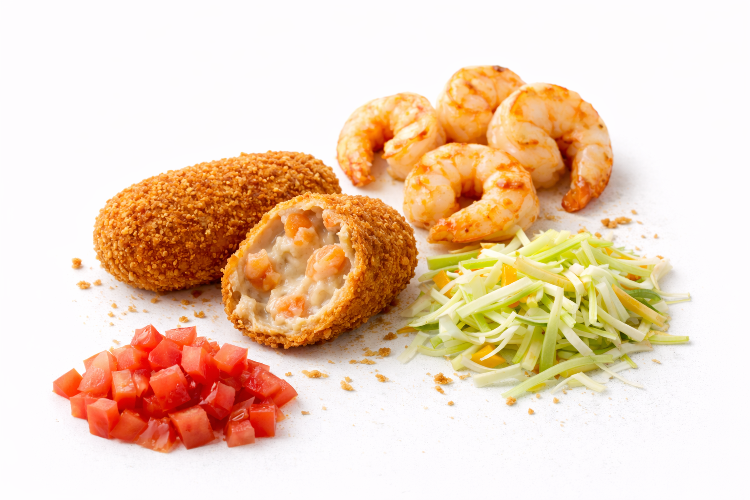 Scampi "Diabolique" Kroket De Luks