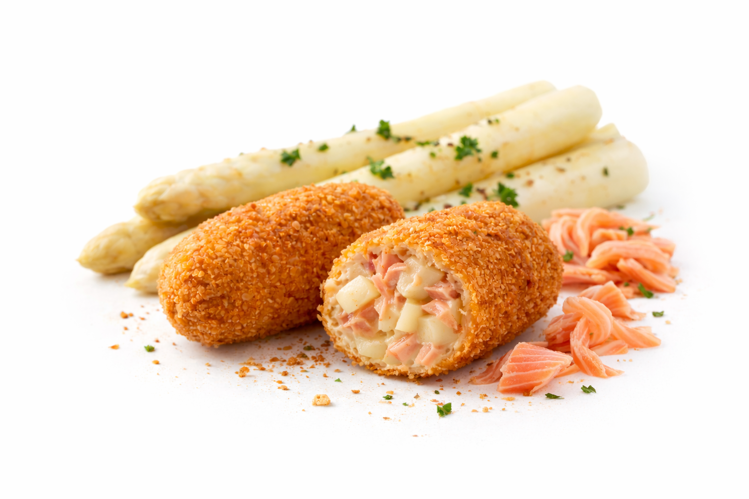 Asperge Zalm Kroket