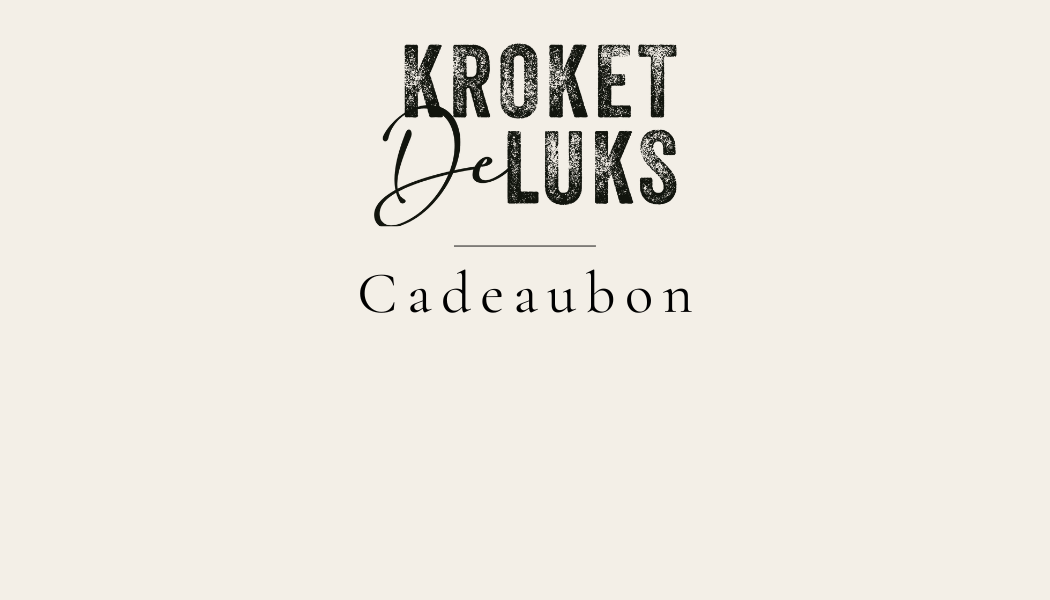 Kroket De Luks Cadeaubon