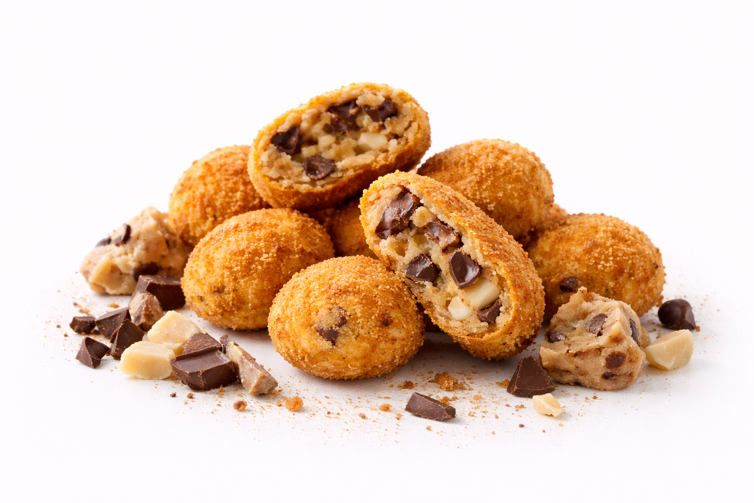 Choclolate Chip Cookie Dough Kroket De Luks