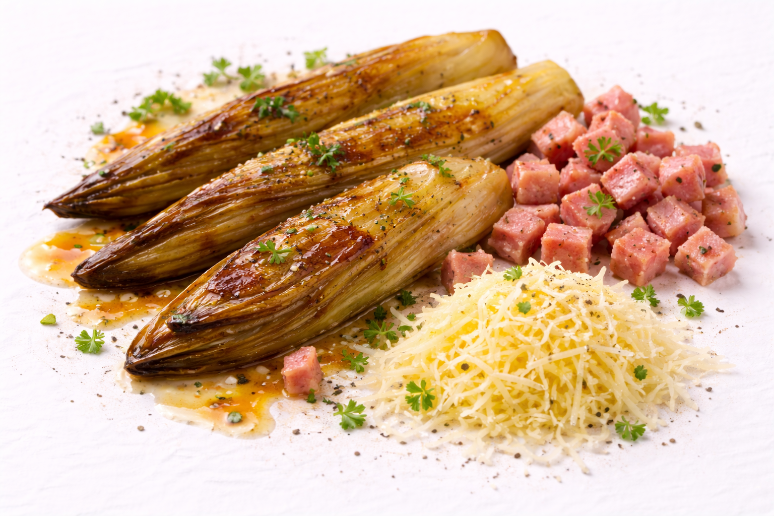 Witloof met Ham en Kaas Kroket De Luks